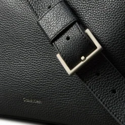New Calvin Klein Micro Pebble Messenger 27 cm black
