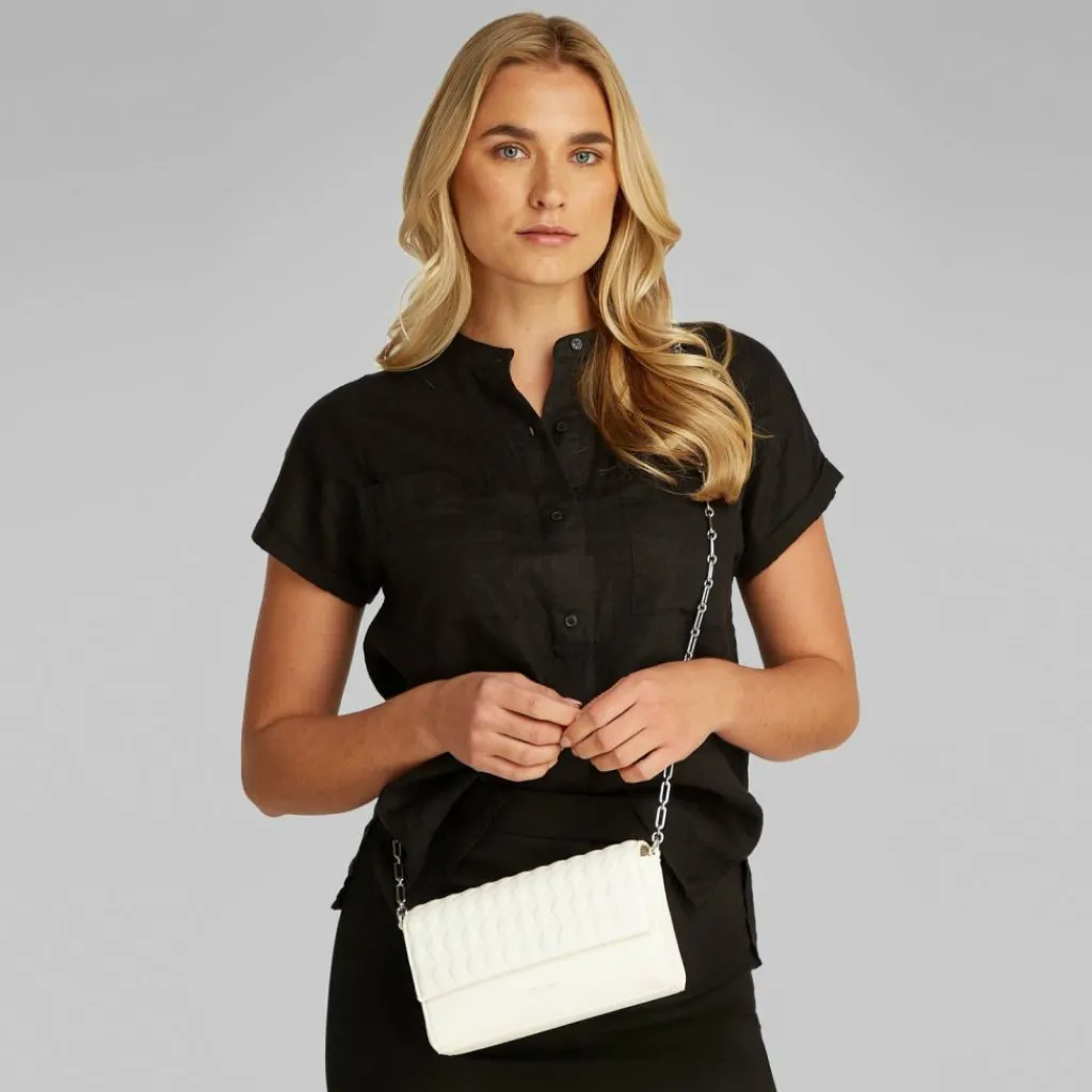 Calvin Klein Umhängetaschen<Mini Quilt Umhängetasche 21 cm beige