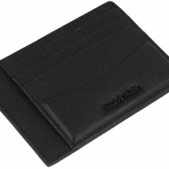 Calvin Klein Minimal Focus Kreditkartenetui Leder 12 cm