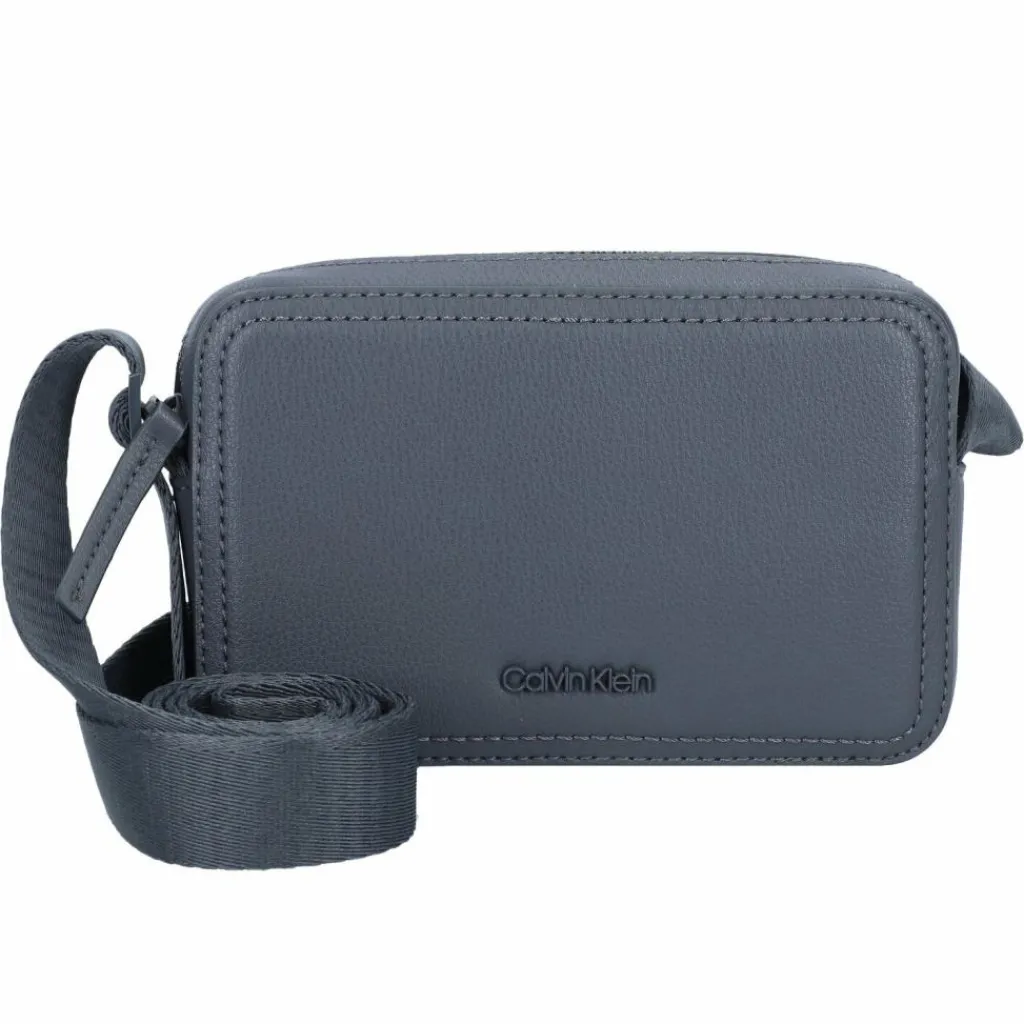 Hot Calvin Klein Minimal Focus Mini Bag Umhängetasche 17.5 cm iron gate pebble