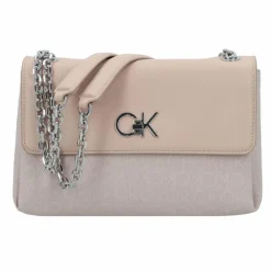 Sale Calvin Klein Re-Lock Schultertasche 26 cm shadow gray