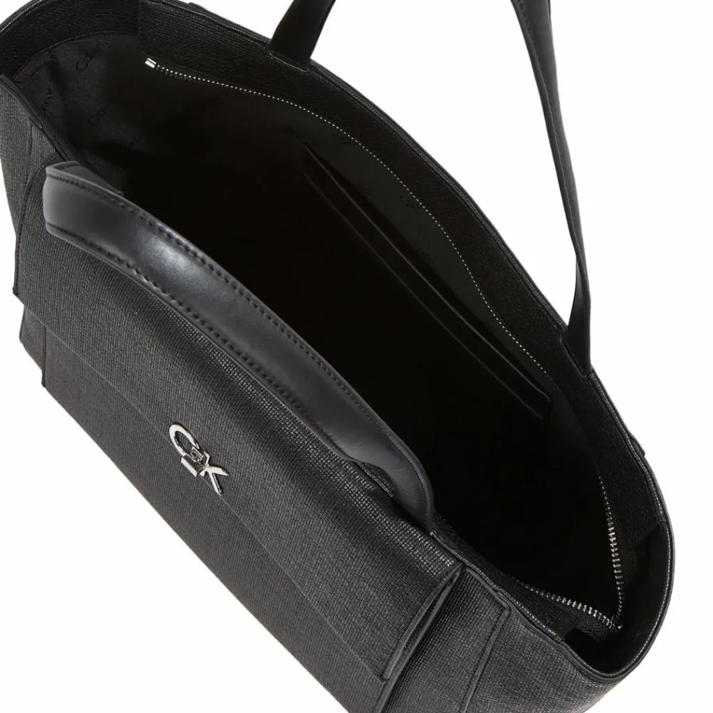 Hot Calvin Klein Re-Lock Shopper Tasche 44 cm black
