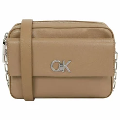 Sale Calvin Klein Re-Lock Umhängetasche 21 cm beige