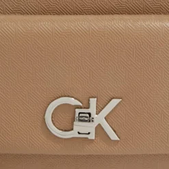 Sale Calvin Klein Re-Lock Umhängetasche 21 cm beige