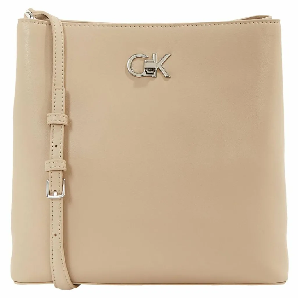 Calvin Klein Re-Lock Umhängetasche 25 cm brown