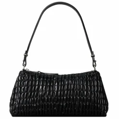 Outlet Calvin Klein Ruched Schultertasche 28 cm black