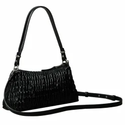 Outlet Calvin Klein Ruched Schultertasche 28 cm black