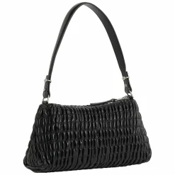Outlet Calvin Klein Ruched Schultertasche 28 cm black