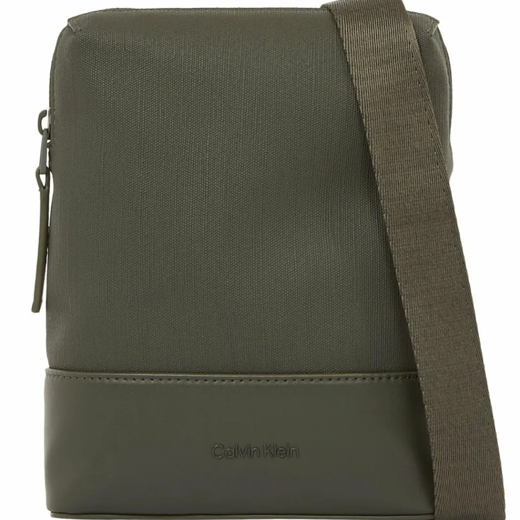 Outlet Calvin Klein Tech Sensual Mini Bag Umhängetasche 17 cm dark olive