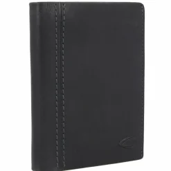 camel active Herrengeldbörsen Hochformat<Bilbao Geldbörse RFID Schutz Leder 10.5 cm black