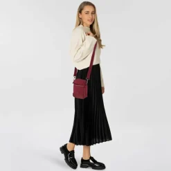 Discount camel active City Mini Bag Umhängetasche 16 cm dark red