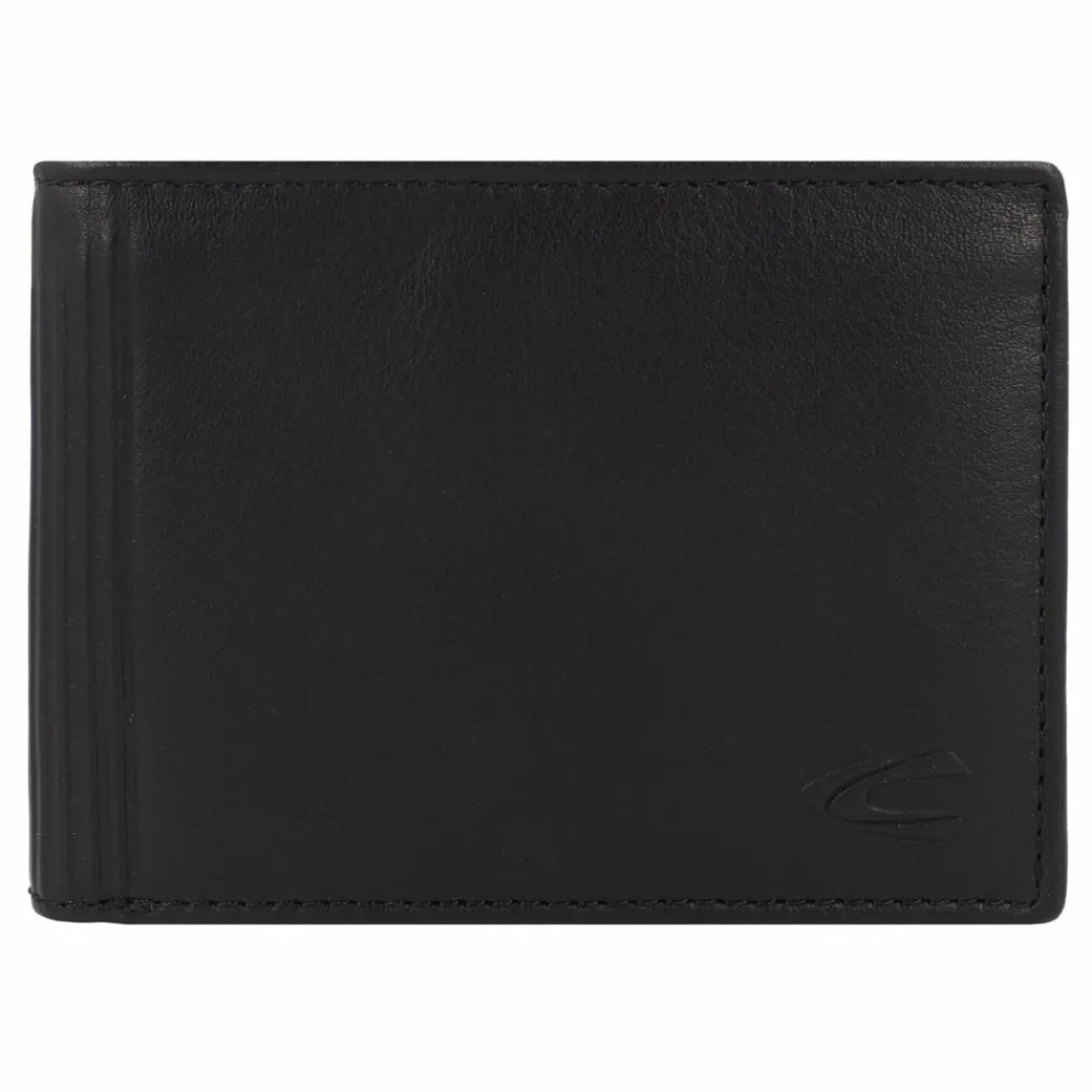 camel active Herrengeldbörsen Querformat<Cliff Geldbörse RFID Schutz Leder 11.5 cm black