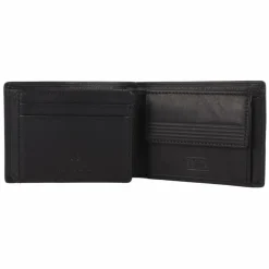 camel active Herrengeldbörsen Querformat<Cliff Geldbörse RFID Schutz Leder 11.5 cm black