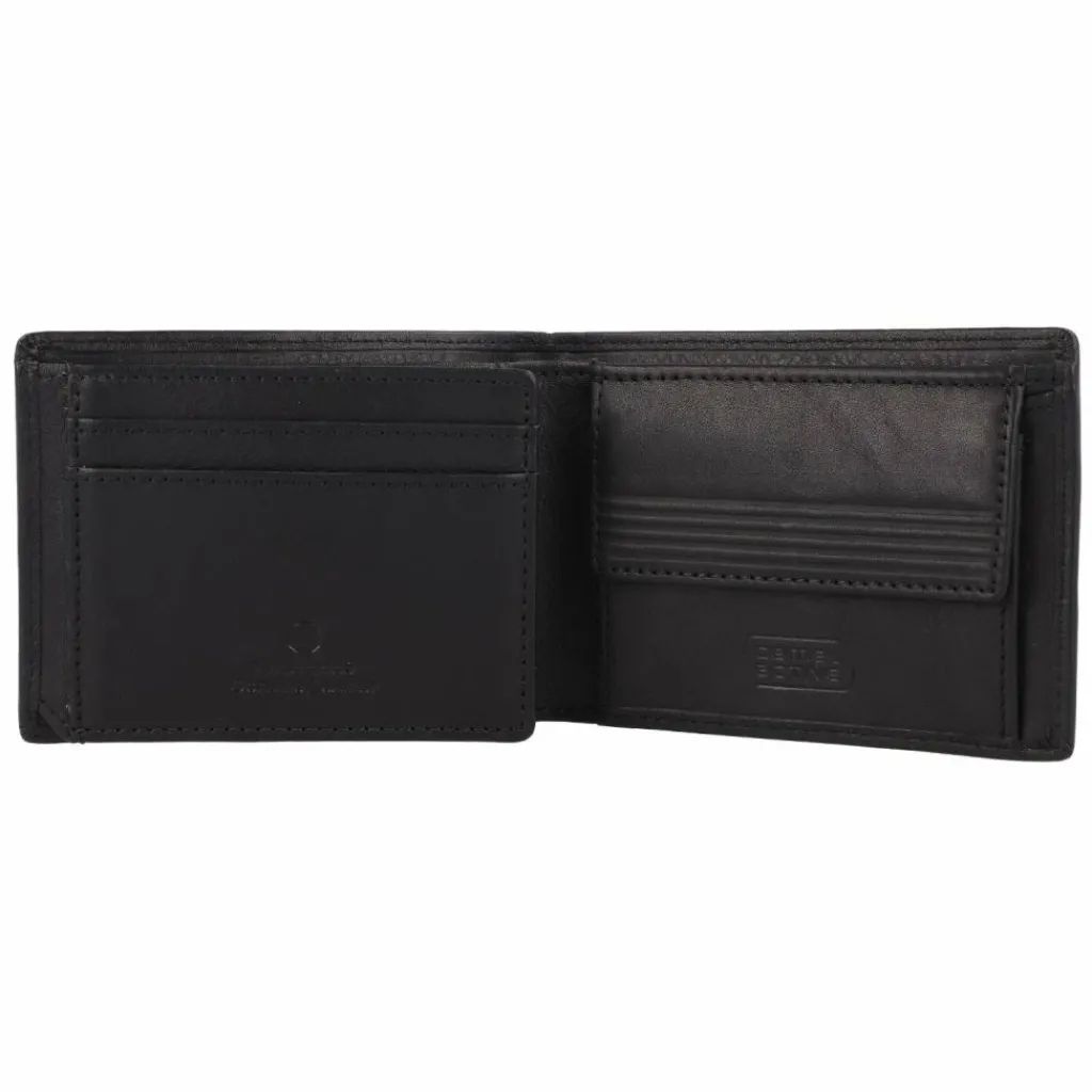 camel active Herrengeldbörsen Querformat<Cliff Geldbörse RFID Schutz Leder 11.5 cm black