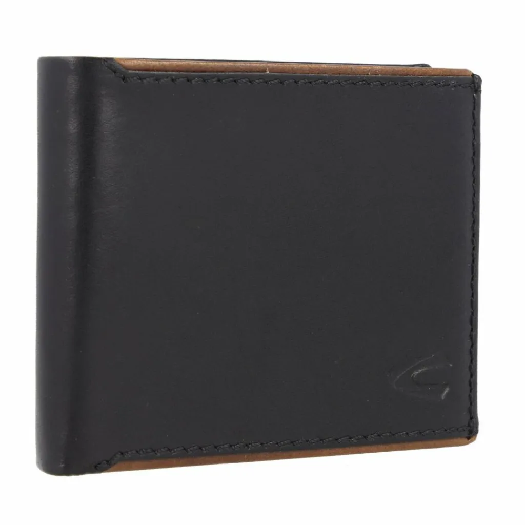 camel active Herrengeldbörsen Querformat<Cruise Geldbörse RFID Schutz Leder 11.5 cm black