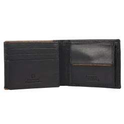 camel active Herrengeldbörsen Querformat<Cruise Geldbörse RFID Schutz Leder 11.5 cm black