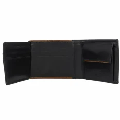 camel active Herrengeldbörsen Querformat<Cruise Geldbörse RFID Schutz Leder 11.5 cm black