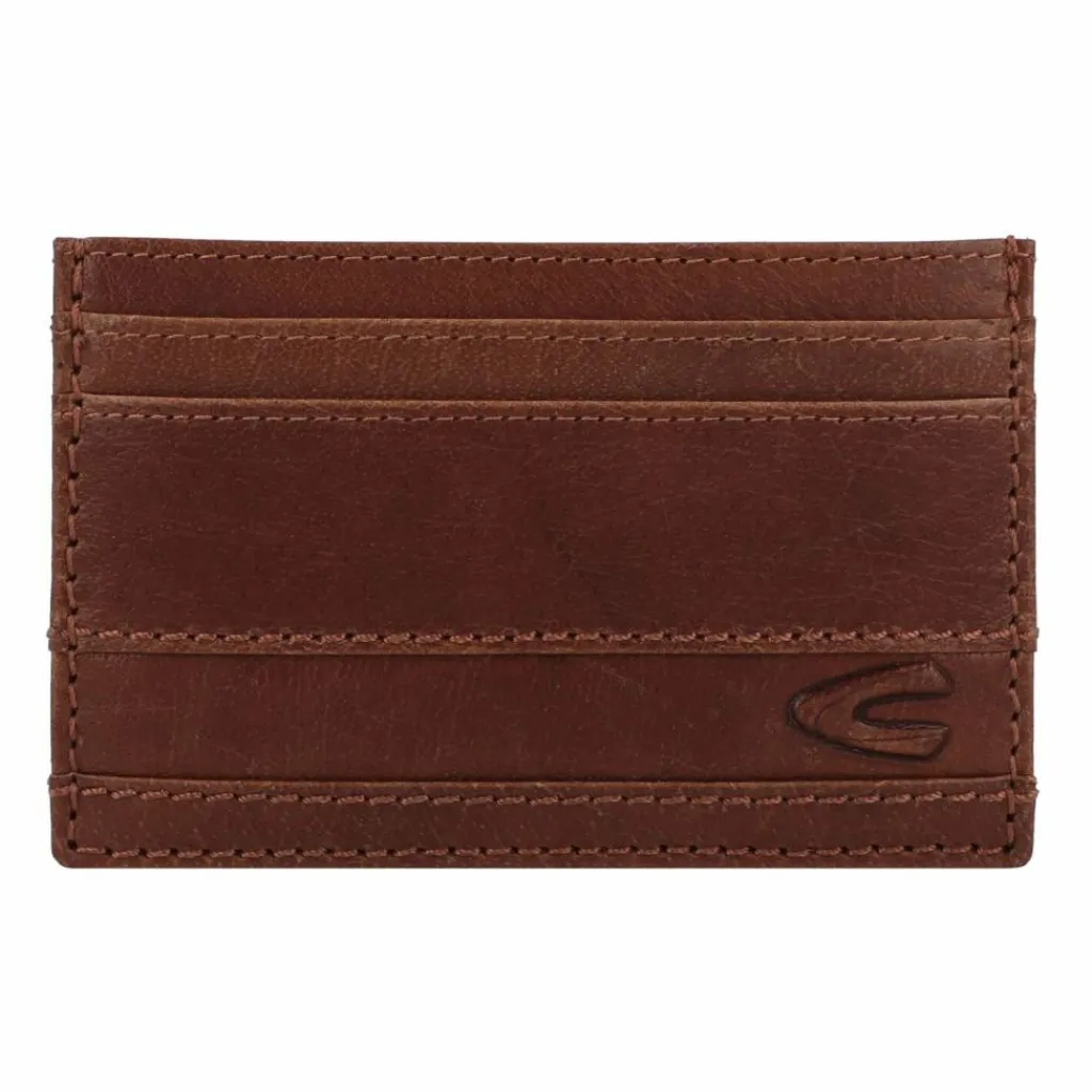Discount camel active Field Kreditkartenetui Leder 11 cm cognac