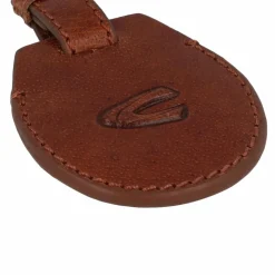 New camel active Field Schlüsselanhänger Leder 5 cm cognac