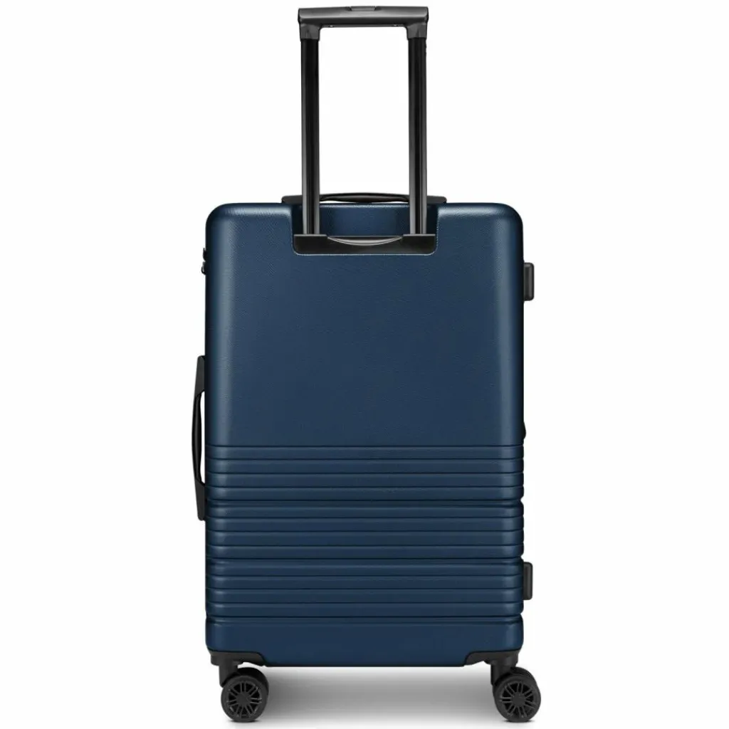 Outlet camel active Hanoi 4 Rollen Kofferset 3-teilig mit Dehnfalte dark blue