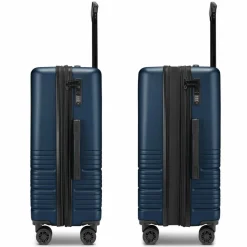 Outlet camel active Hanoi 4 Rollen Kofferset 3-teilig mit Dehnfalte dark blue