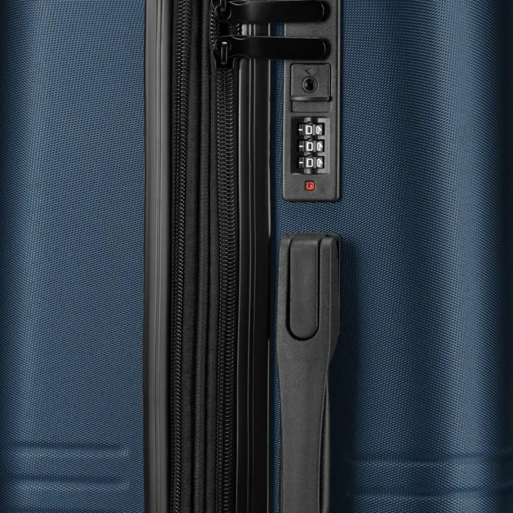 Outlet camel active Hanoi 4 Rollen Kofferset 3-teilig mit Dehnfalte dark blue