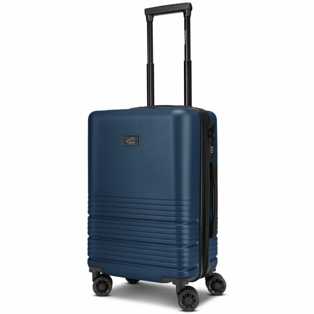 Outlet camel active Hanoi 4 Rollen Kofferset 3-teilig mit Dehnfalte dark blue