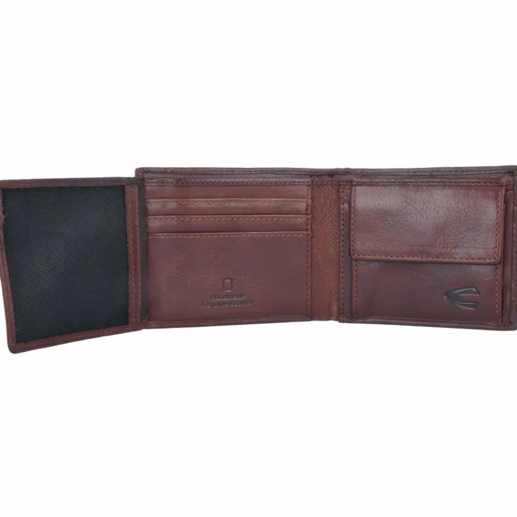 New camel active Japan Herren Geldbörse RFID Leder 11 cm cognac