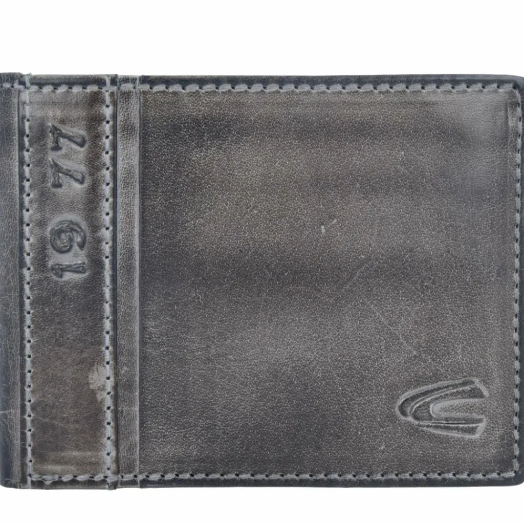 camel active Herrengeldbörsen Querformat<Melbourne Geldbörse Leder 11,5 cm schwarz