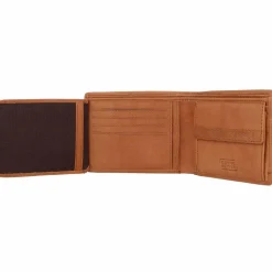 Best camel active Nimbus Geldbörse RFID Schutz Leder 12 cm cognac