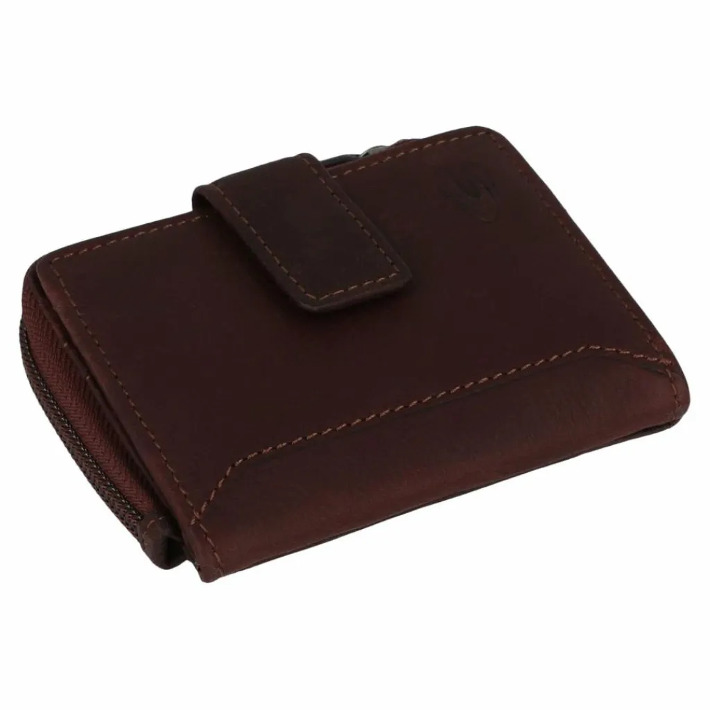 camel active Ocean Geldbörse RFID Schutz Leder 9 cm cognac