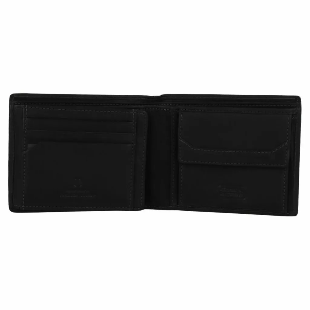 camel active Herrengeldbörsen Querformat<Ocean Geldbörse Leder 12.5 cm black