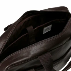 camel active Laptoptaschen|Aktentaschen<Pine Aktentasche Leder 40 cm Laptopfach brown