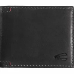 Discount camel active Salamanca Geldbörse Leder 11 cm schwarz