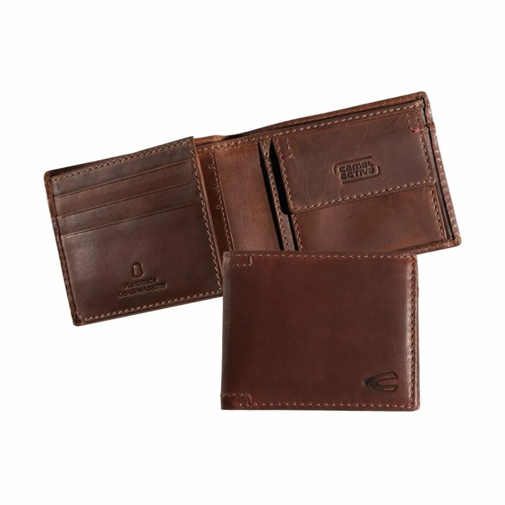 Discount camel active Salamanca Geldbörse Leder 11 cm schwarz