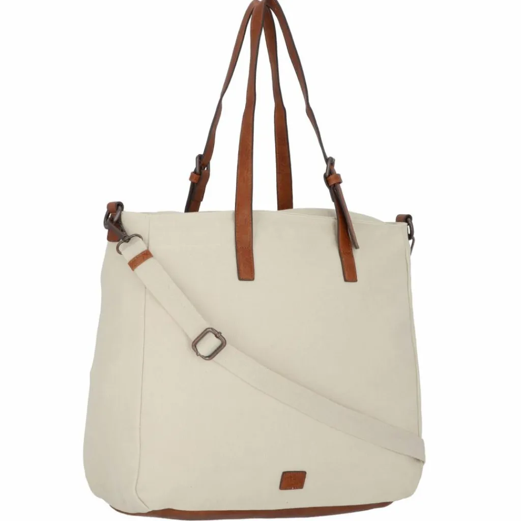 camel active Schultertaschen<Sand Shopper Tasche 38 cm off white