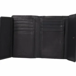 camel active Damengeldbörsen Querformat<Sara Geldbörse RFID Leder 14 cm darkblue