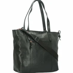 camel active Sona Zip Shopper Tasche Leder 31 cm black