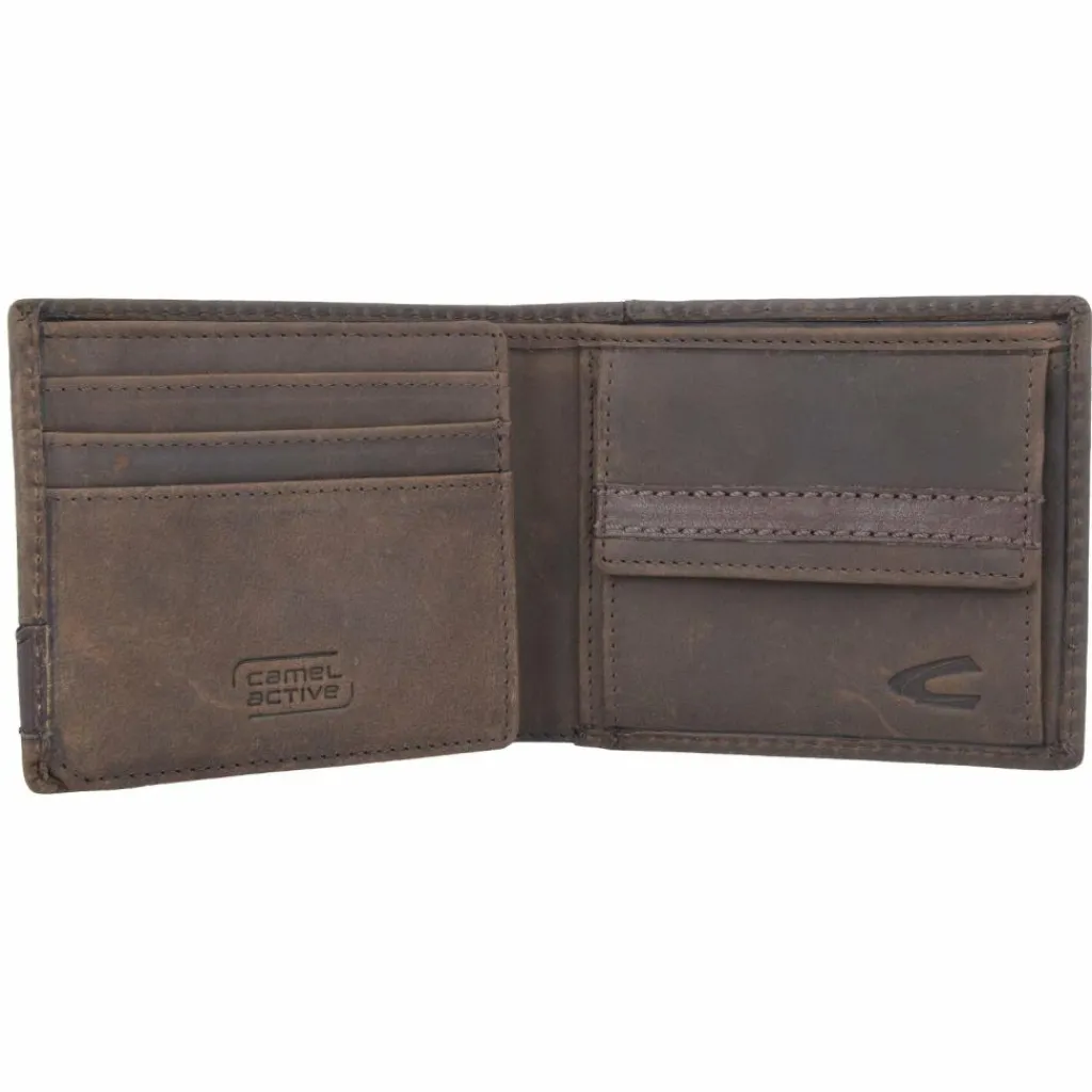 New camel active Taipeh Herren Geldbörse RFID Leder 11 cm braun