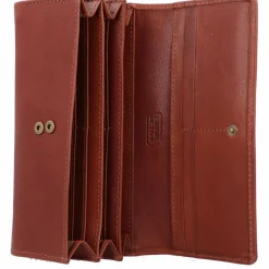 camel active Damengeldbörsen Querformat<Tarma Geldbörse RFID Leder 19 cm cognac