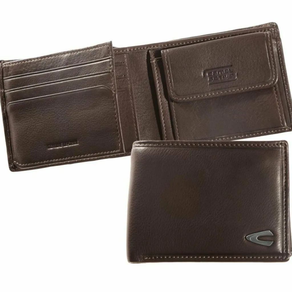 Clearance camel active Vegas Geldbörse Leder 10,5 cm braun