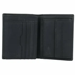 New camel active Vietnam Geldbörse RFID Leder 12 cm schwarz