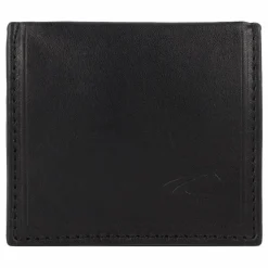 Hot camel active Wood Geldbörse Leder 8 cm black
