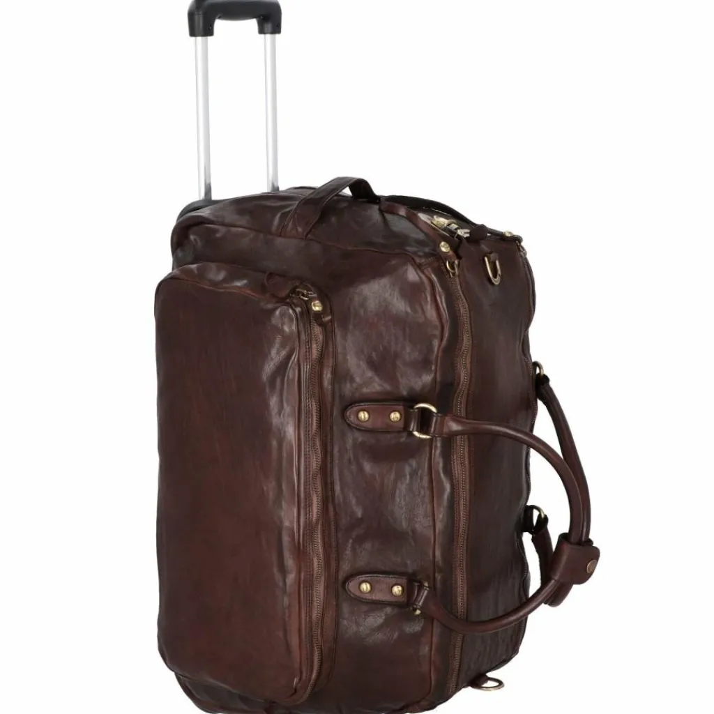 Discount Campomaggi 2 Rollen Reisetasche Leder 57 cm moro
