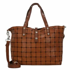 Campomaggi Shopper|Schultertaschen<Acacia Shopper Tasche Leder 45 cm cognac