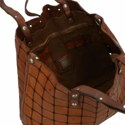 Campomaggi Shopper|Schultertaschen<Acacia Shopper Tasche Leder 45 cm cognac