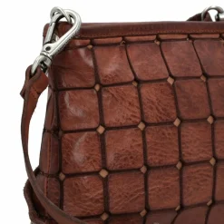 Sale Campomaggi Acacia Umhängetasche Leder 27 cm cognac