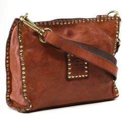 Sale Campomaggi Agata Umhängetasche Leder 19.5 cm cognac