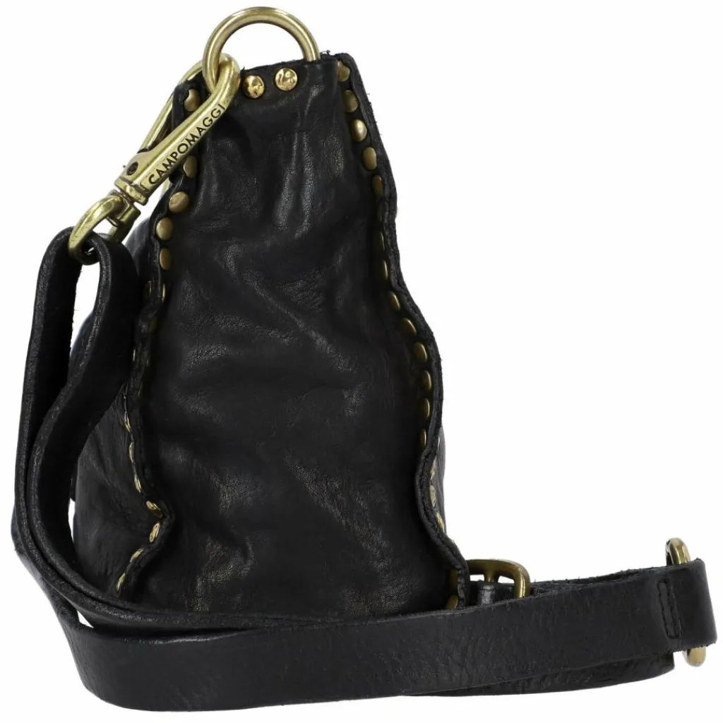 Campomaggi Umhängetaschen<Agata Umhängetasche Leder 19.5 cm nero