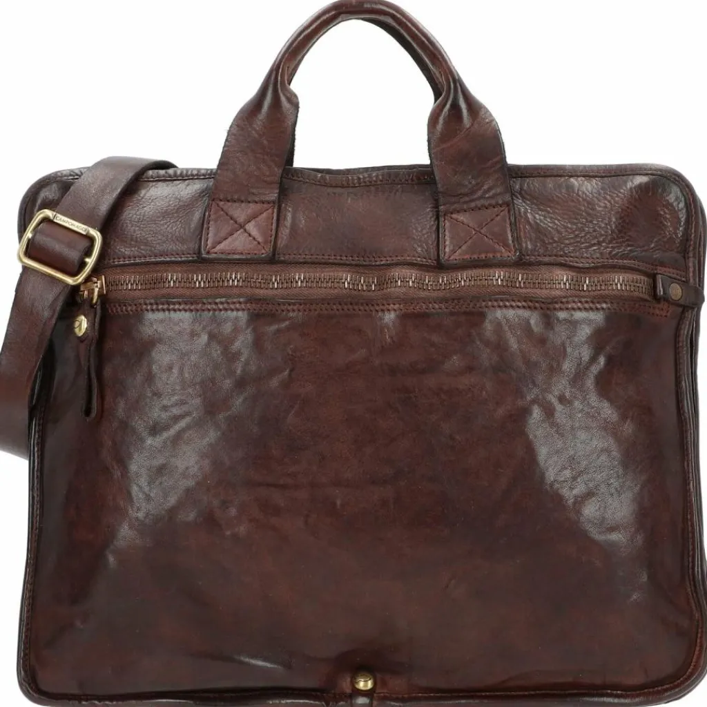Discount Campomaggi Aktentasche Leder 37 cm moro